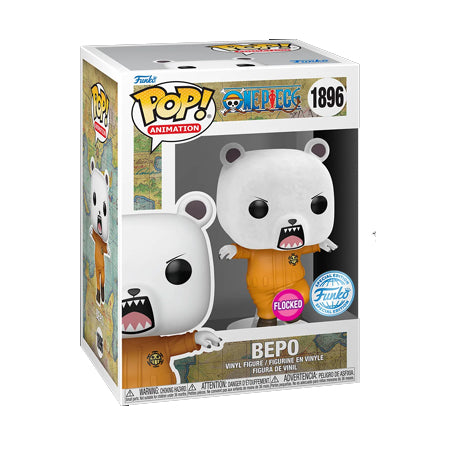 FUNKO ANIMATION: ONE PIECE - BEPO 1896 (FLOCKED)