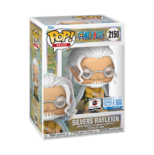 FUNKO POP ANIMATION : ONE PIECE - SILVERS RAYLEIGH 2150 CHALICE EXCLUSIVE PRE-RELEASE