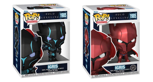 FUNKO POP ANIMATION : SOLO LEVELING - IGRIS 1985 BUNDLE CHASE