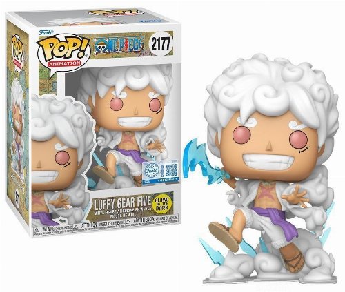 FUNKO POP ANIMATION : ONE PIECE - LUFFY GEAR FIVE 2177 GITD EXCLUSIVE