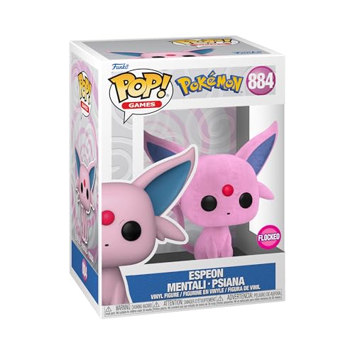 FUNKO POP GAMES : POKEMON - ESPEON FLOCKED 884