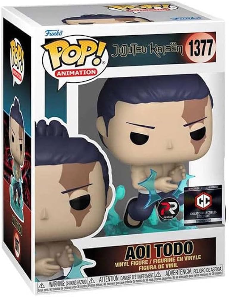 FUNKO POP ANIMATION : JUJUTSU KAISEN - AOI TODO 1377 CHALICE EXCLUSIVE PRE-RELEASE