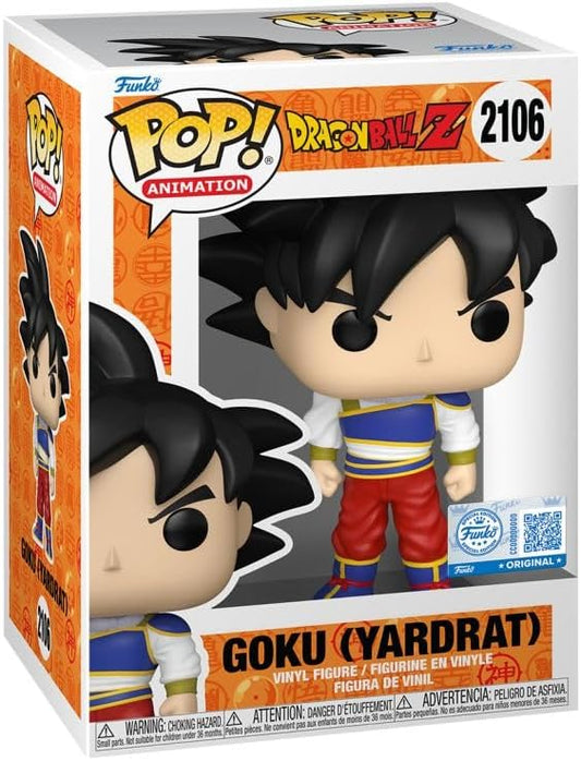 FUNKO POP ANIMATION : DRAGON BALL Z - GOKU YARDRAT 2106 EXCLUSIVE