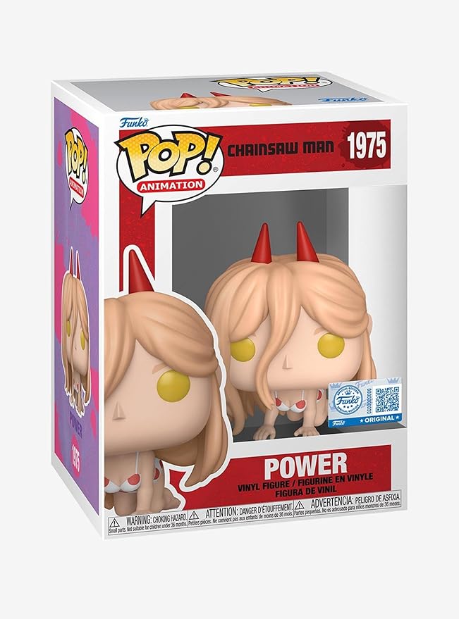 FUNKO POP ANIMATION : CHAINSAW MAN - POWER 1975 EXCLUSIVE