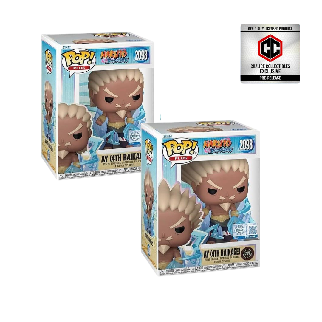 FUNKO ANIMATION: NARUTO - AY (4TH RAIKAGE) 2098 BUNDLE CHASE (CHALICE COLLECTIBLES PRE- RELEASE)