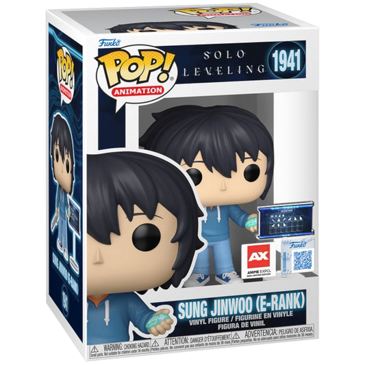 FUNKO ANIMATION: SOLO LEVELING - SUNG JINWOO (E-RANK) 1941 AX EXCLUSIVE
