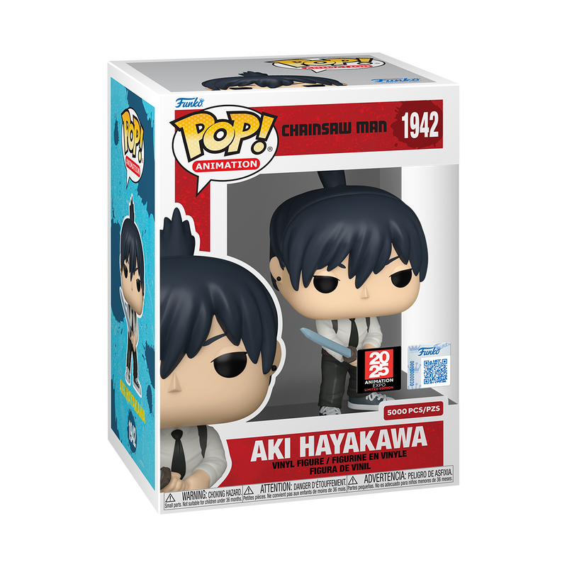 FUNKO ANIMATION: CHAINSAW MAN - AKI HAYAKAWA 1942 (AX SHARED) (LE5000)