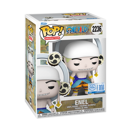 FUNKO POP ANIMATION : ONE PIECE - ENEL 2236 EXCLUSIVE BUNDLE CHASE