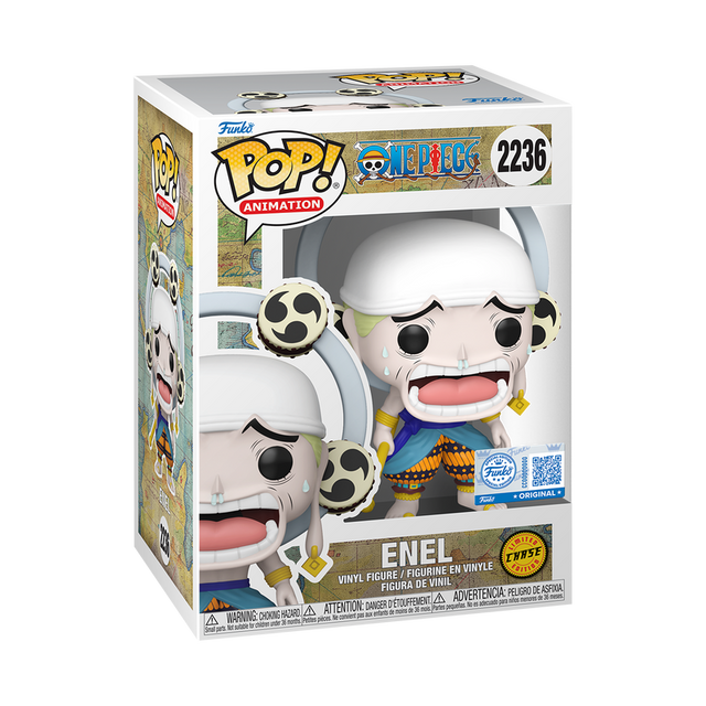 FUNKO POP ANIMATION : ONE PIECE - ENEL 2236 EXCLUSIVE BUNDLE CHASE