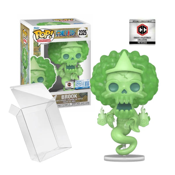 FUNKO POP ANIMATION : ONE PIECE - BROOK 2325 CHALICE PR EXCLUSIVE