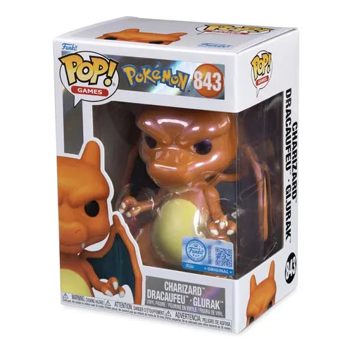 FUNKO POP GAMES : POKEMON - CHARIZARD 843 POKEMON CENTER EXCLUSIVE