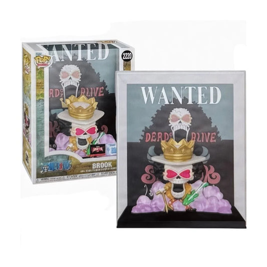 FUNKO POP ANIMATION : ONE PIECE - BROOK WANTED 2220 TARGET CON EXCLUSIVE