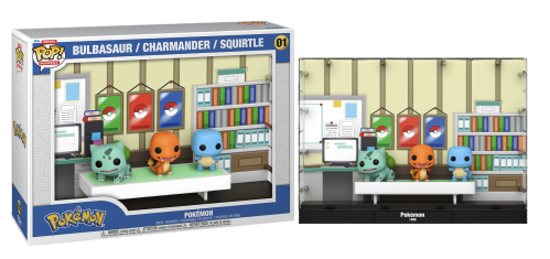 Funko Pop POKEMON - POP MOMENTS Deluxe 01 - Pokemon Starters 1996
