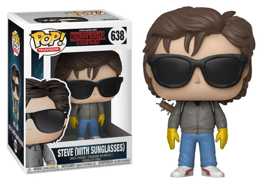 FUNKO POP TELEVISION : STRANGER THINGS - STEVE WITH GLASSES 638