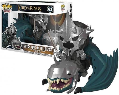Funko Pop LORD OF THE RINGS - POP Ride DLX  63 - Witch King on Fellbeast