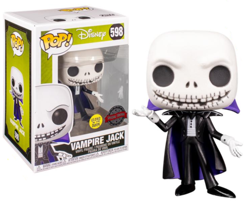 Funko Pop NBX - POP Disney  598 - Jack Skellington (GITD)
