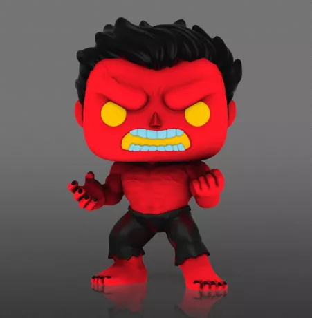 Funko Pop MARVEL - POP Marvel  854 - Red Hulk chase