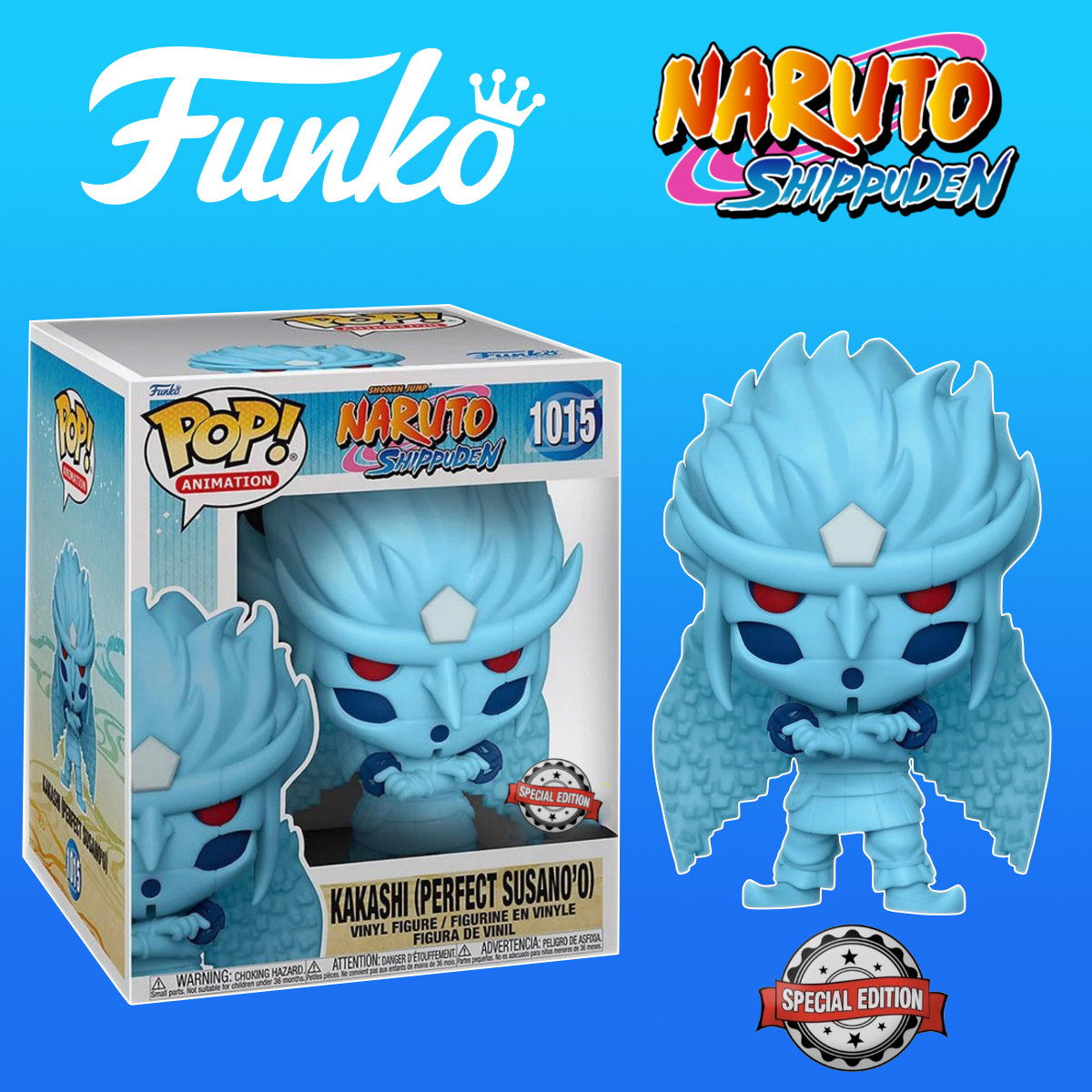 Funko Pop NARUTO - POP Super  1015 - Perfect Susanoo Kakashi 6''