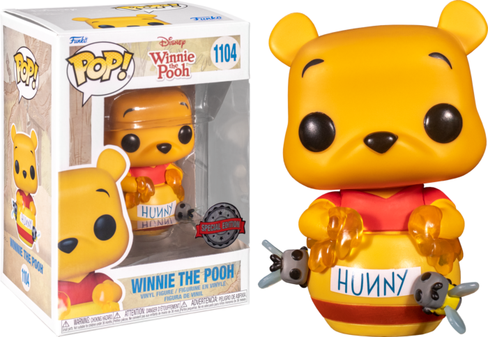 Funko Pop WINNIE THE POOH - POP  1104 - Winnie in Honey Pot SPECIAL EDITION