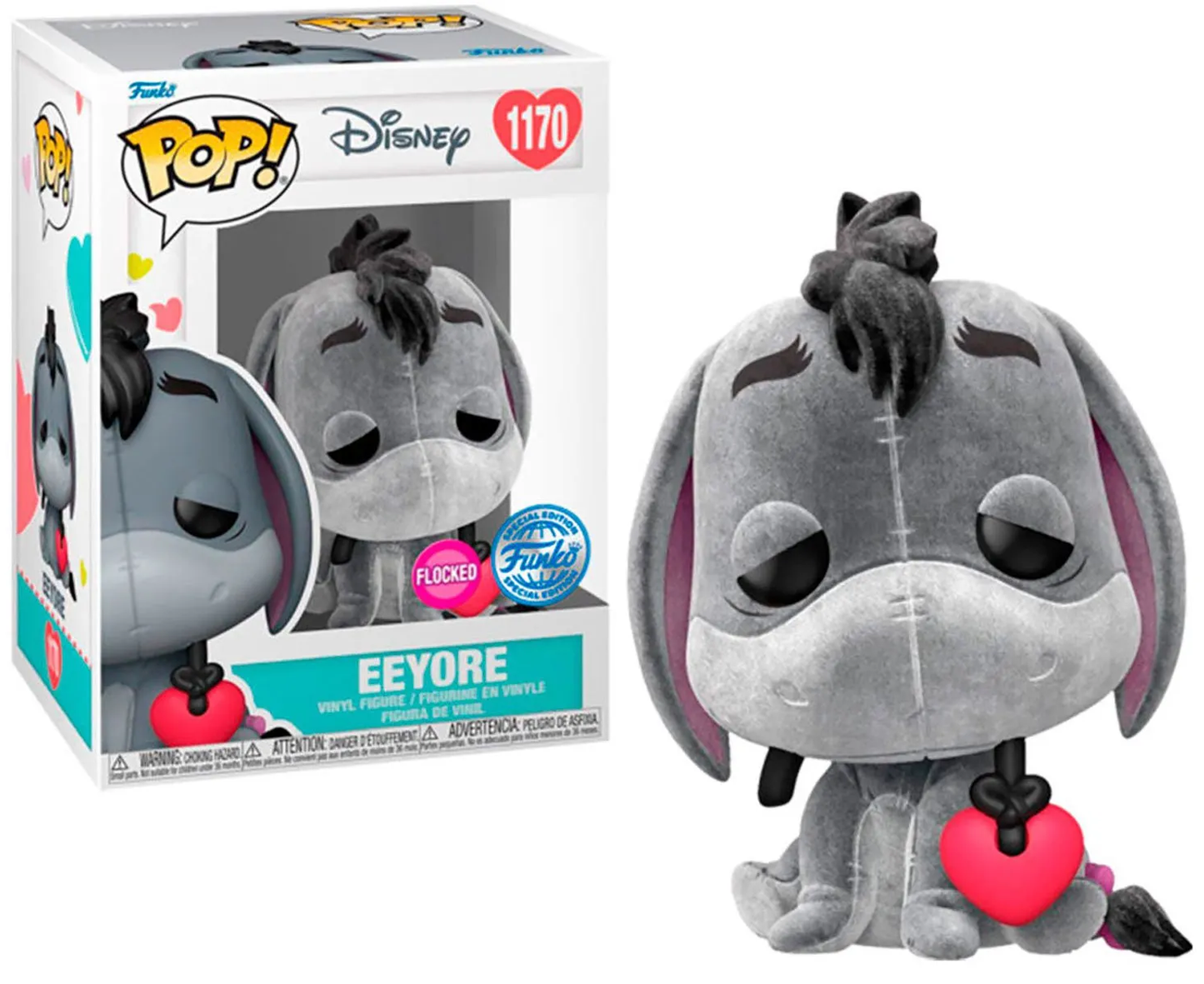 Funko Pop DISNEY - POP Disney  1170 - Eeyore (Flocked)