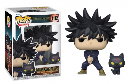 Funko Pop JUJUTSU KAISEN - POP  1112 - Megumi w/Dogs