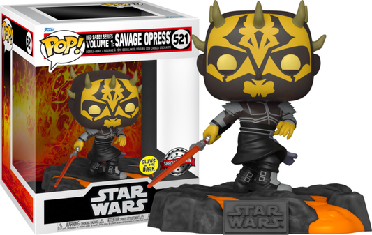 Funko Pop STAR WARS - POP Deluxe  521 - Savage Opress (Glow In The Dark)