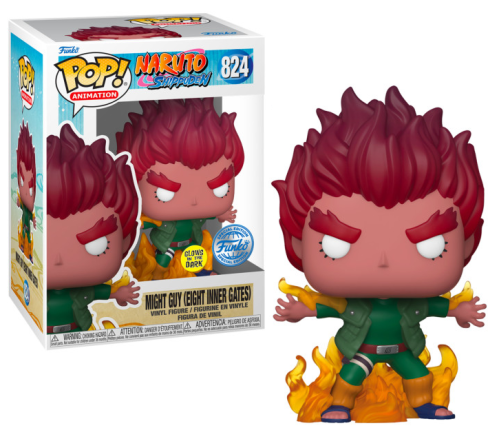 Funko Pop NARUTO SHIPPUDEN - POP Animation  824 - Might Guy (Eight Inner Gate)