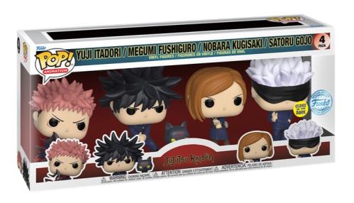 Funko Pop JUJUTSU KAISEN - POP - 4 PACK Sp. Edition