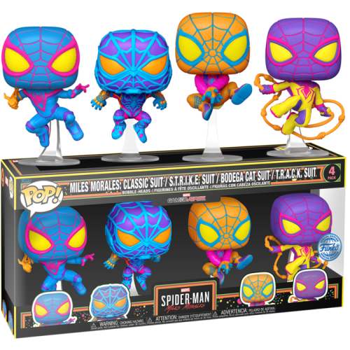 Funko Pop MILES MORALES - POP - 4pk Special Edition