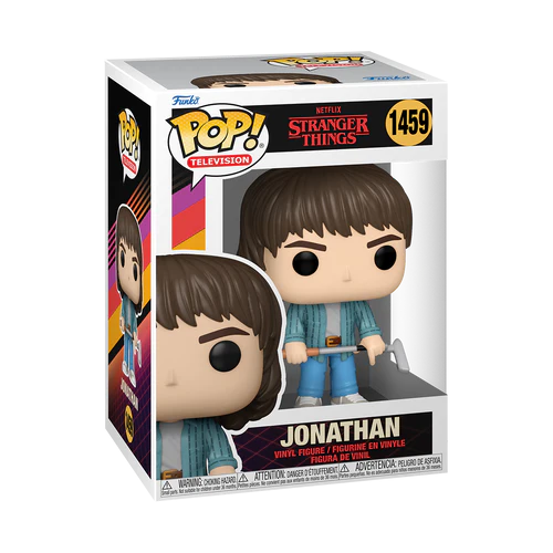 Funko Pop STRANGER THINGS S4 - POP TV  1459 - Jonathan with Golf Club