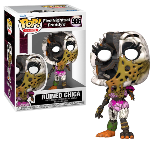 Funko Pop FNAF - POP Games  986 - Ruined Chica