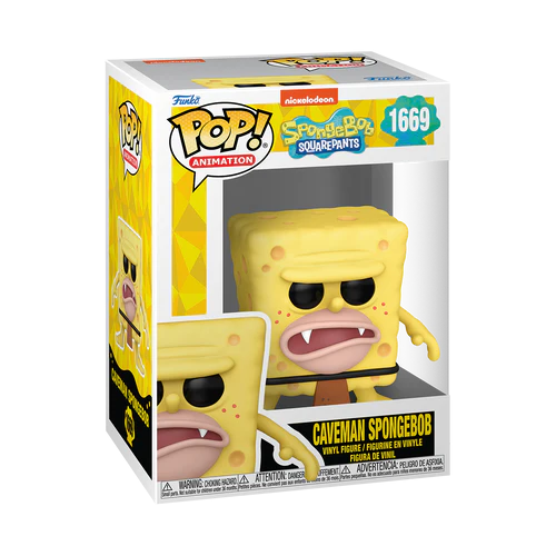 Funko Pop Animation 1669 - Caveman Spongebob - Spongebob Squarepants