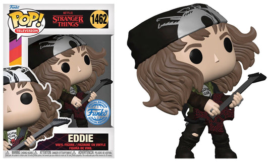 Funko Pop STRANGER THINGS S4 - POP TV  1462 - Eddie avec Guitare (MT)