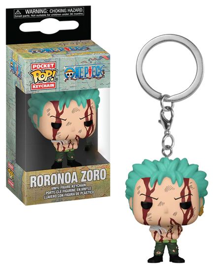 Funko Pop ONE PIECE - Pocket Pop Keychains - Zoro "Nothing Happened"