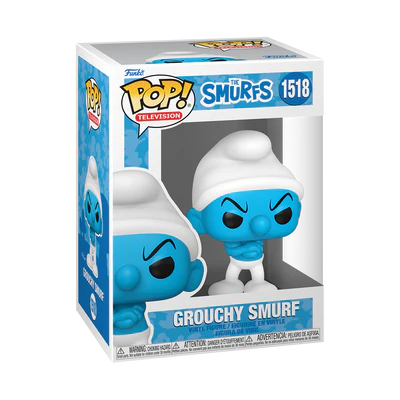 Funko Pop SMURFS - POP TV  1518 - Grouchy Smurf