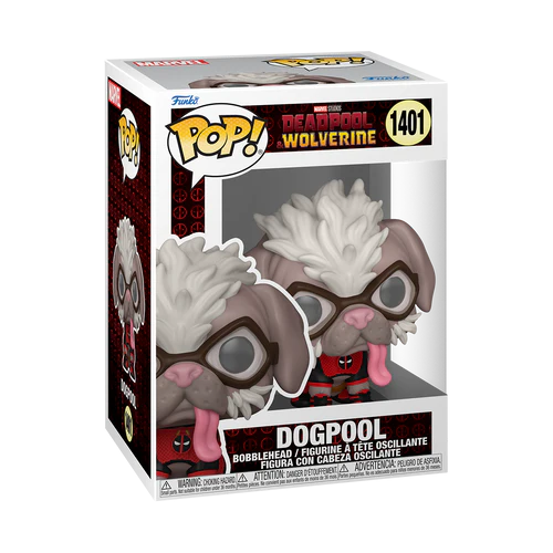 Funko Pop DEADPOOL 3 - POP Marvel  1401 - Dogpool