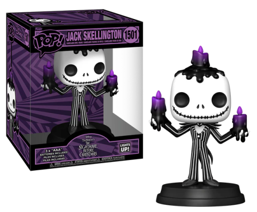 Funko Pop NIGHTMARE BEFORE CHRISTMAS - POP Super  1501 - Jack (Lights Up!)