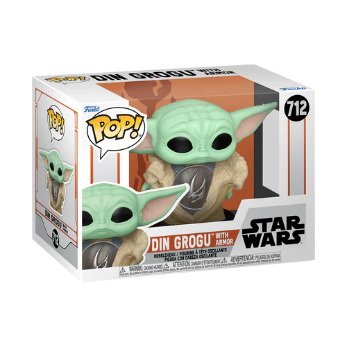 Funko Pop THE MANDALORIAN - POP Star Wars  712 - Grogu (Armor)