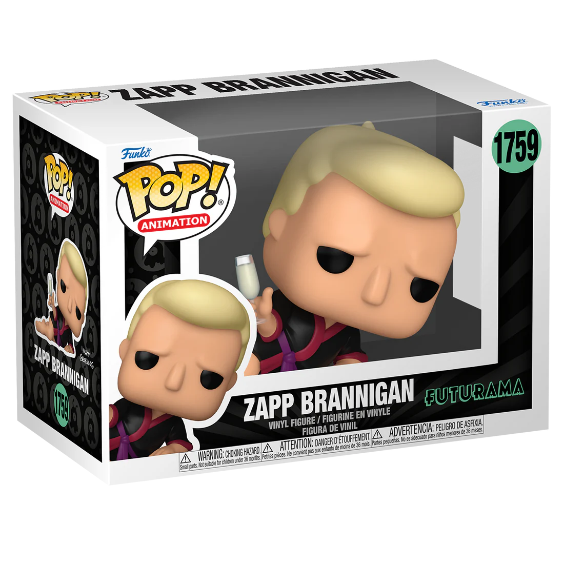 Funko Pop Animation 1759 - Zapp Brannigan - Futurama