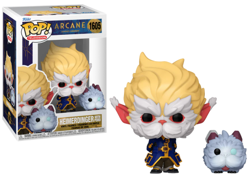 Funko Pop ARCANE - POP TV  1605 - Heimerdinger with Poro