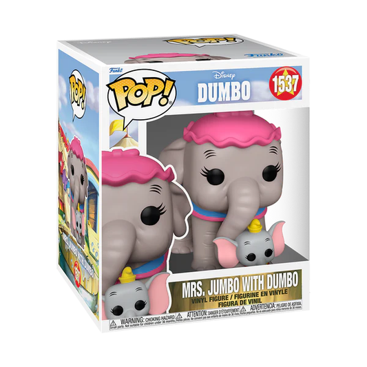 Funko Pop DUMBO - POP Super 6''  1537 - Mrs. Jumbo with Dumbo