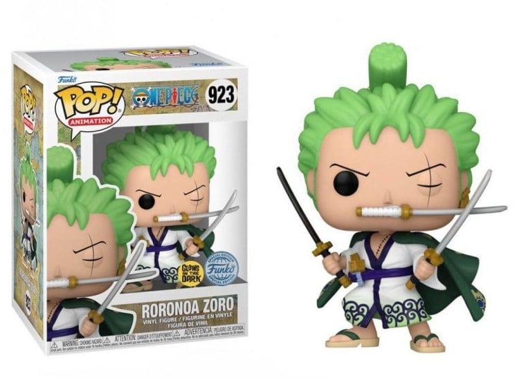 Funko Pop Animation 923 - Roronoa Zoro - ONE PIECE (GITD)