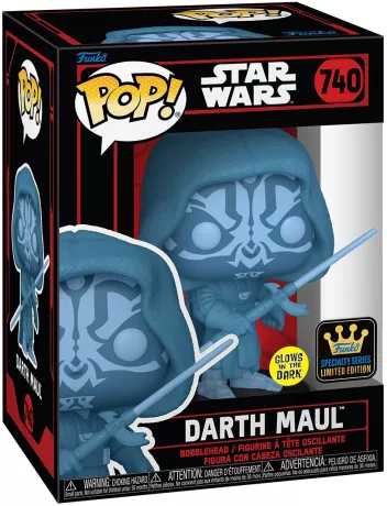 Funko Pop STAR WARS DARKSIDE - POP Star Wars  740 - Darth Maul (Gw)