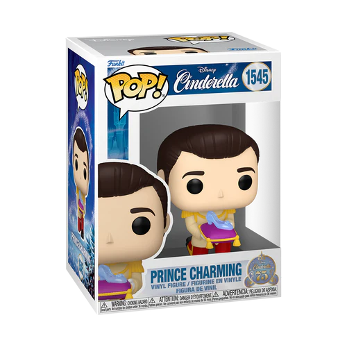 Funko Pop CINDERELLA 75TH ANNIVERSARY - POP Disney  1545 - Prince Charming