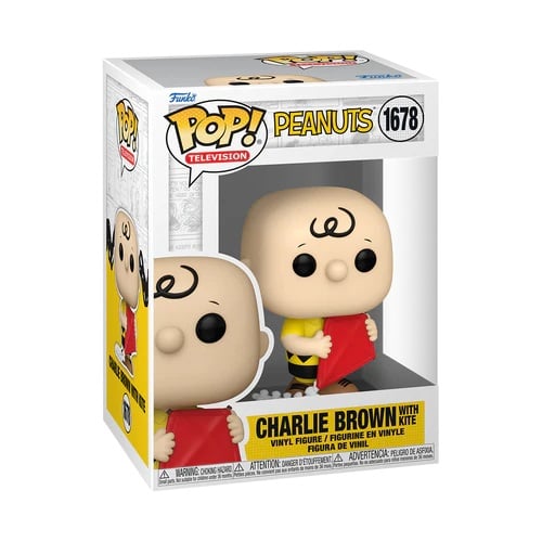 Funko Pop Television 1678 - Charlie Brown with Kite - PEANUTS