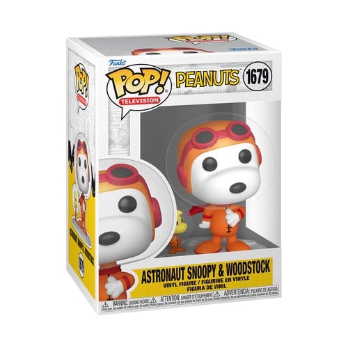 Funko Pop Television  1679 - Astronaut Snoopy and Woodstock - PEANUTS