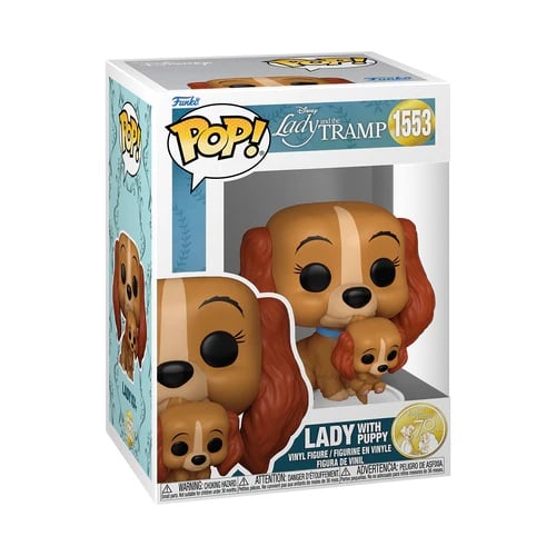 Funko Pop LADY AND THE TRAMP - POP Disney  1553 - Lady with puppy