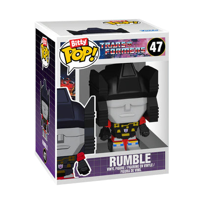 Bitty Pop Bitty Bots - Soundwave with Rumble - Transformers