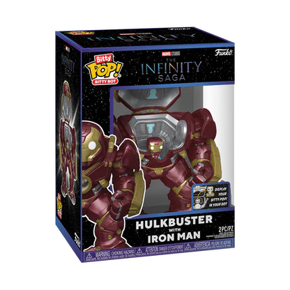 Bitty Pop Bitty Bot - Hulkbuster with Iron Man - Marvel 6"