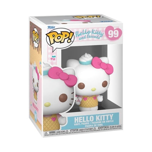 Funko Pop HELLO KITTY - POP Sanrio  99 - Hello Kitty with ice cream